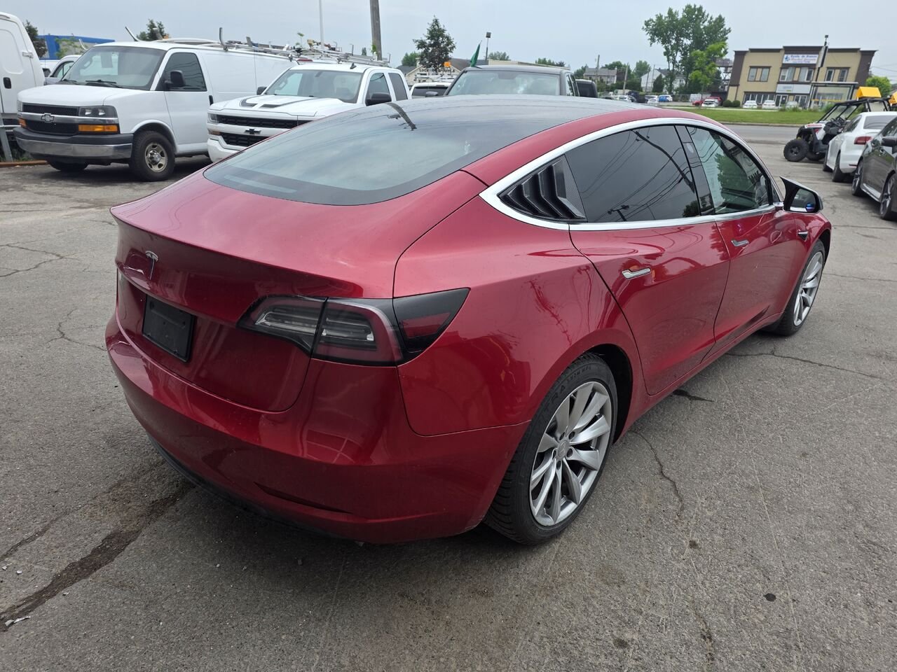 Tesla Model 3 2020 Rouge Longueuil, - photo #4