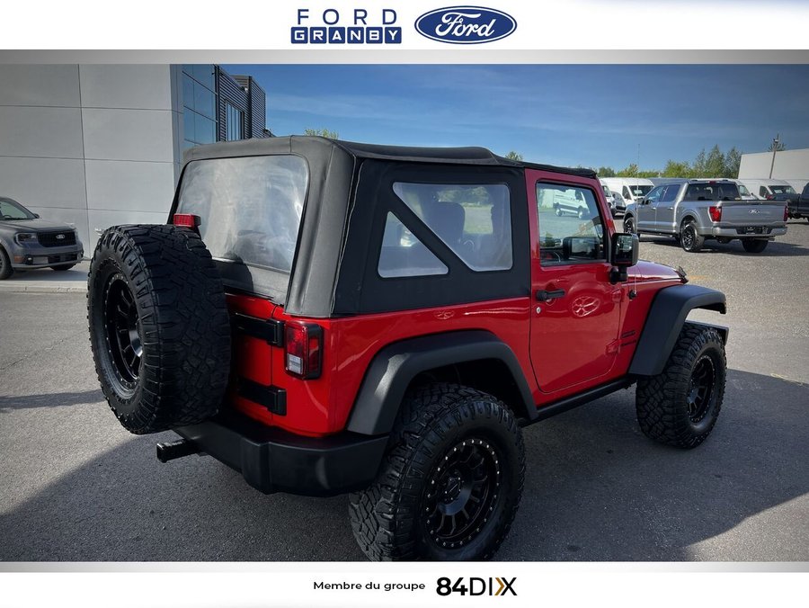 2017 Jeep Wrangler Red