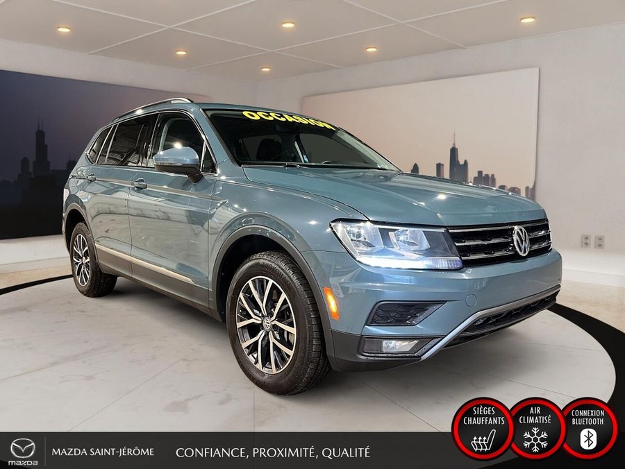 2021 Volkswagen Tiguan Comfortline | TOIT PANORAMIQUE | CUIR | 4MOTION | Grey