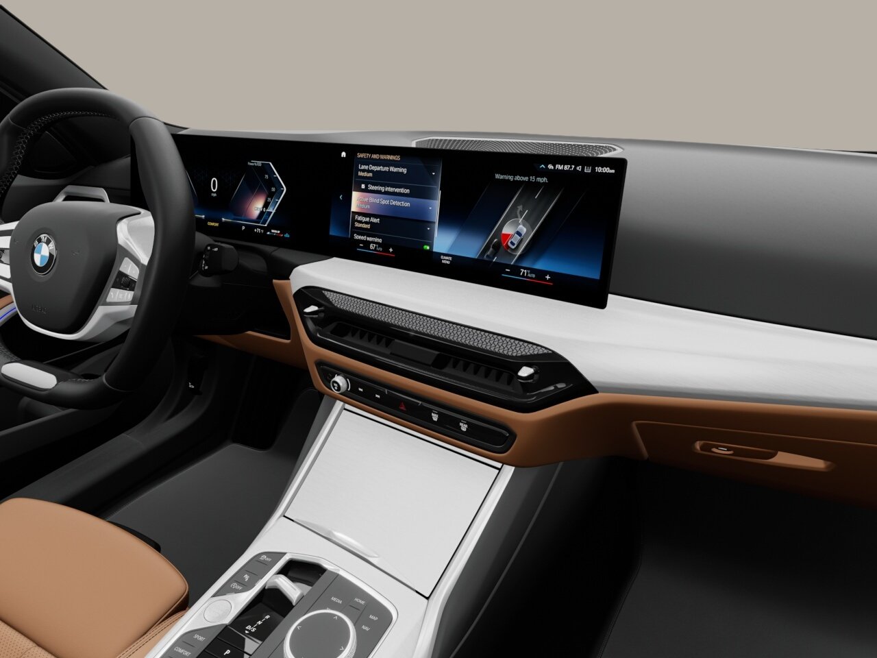 2026 BMW 3 Series Loc. 48 m. 781$/mois à 0% Black Sapphire Metallic Blainville - photo #12