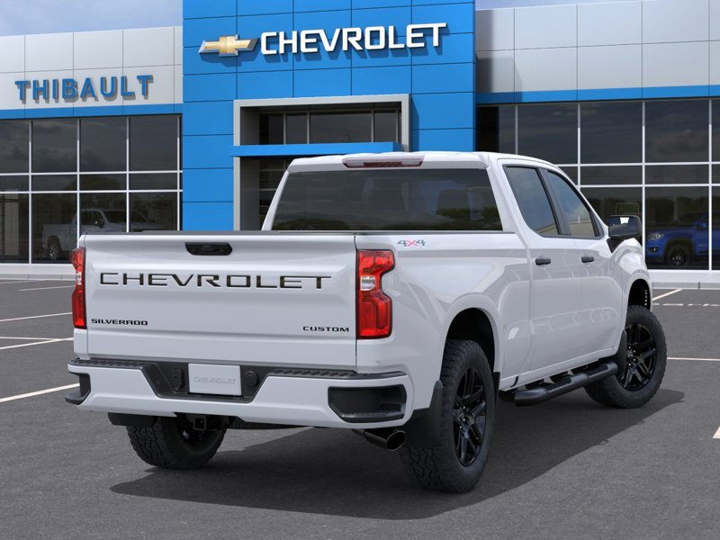 CHEVROLET SILVERADO 1500 Custom cabine multiplace 4RM 157 po 2026 Blanc