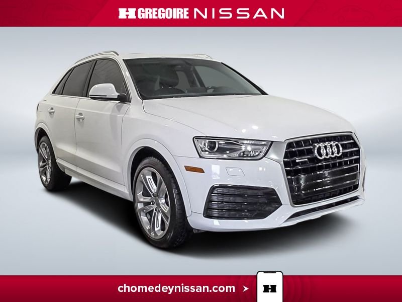2018 Audi Q3 White Saint-Eustache - photo #0