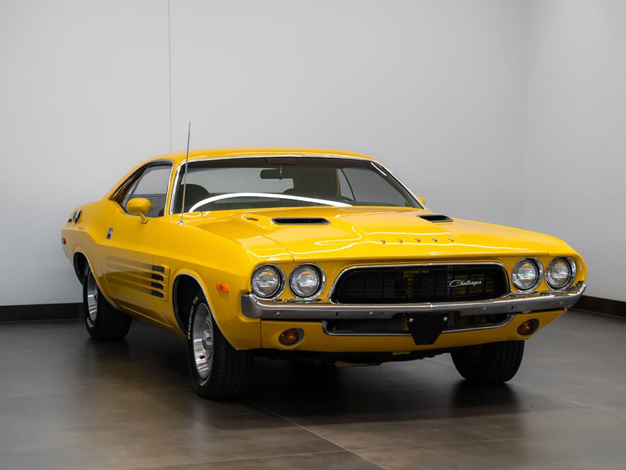 Dodge Challenger 1972 1972 Jaune