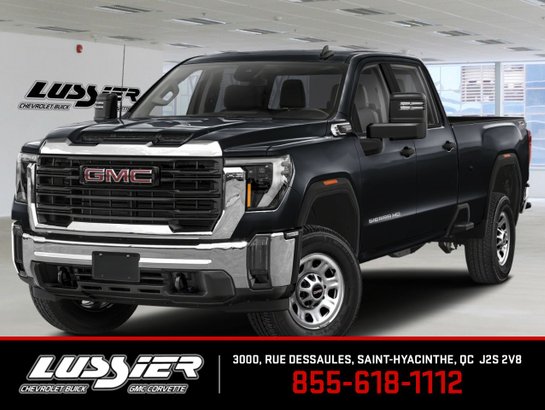 GMC Sierra 3500HD Denali cabine multiplace 4RM 172 po 2026 NOIR ONYX