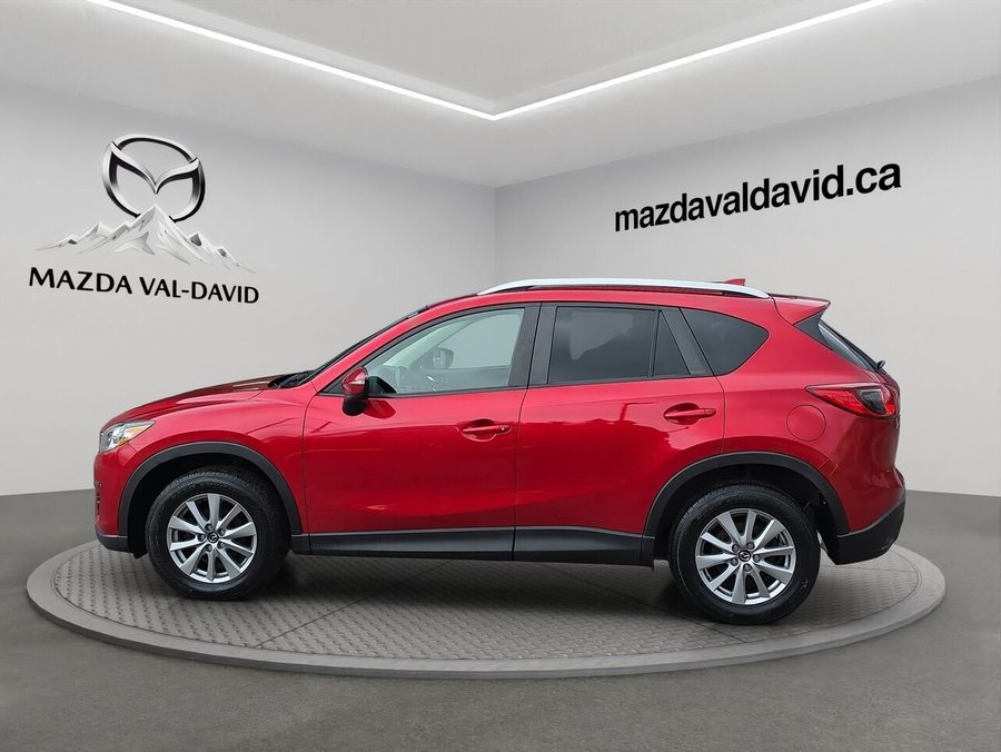 Mazda CX-5 GS 4 portes TI BA 2016,5, Navigation, commande audio au volant, Toit ouvrant 2016 Rouge