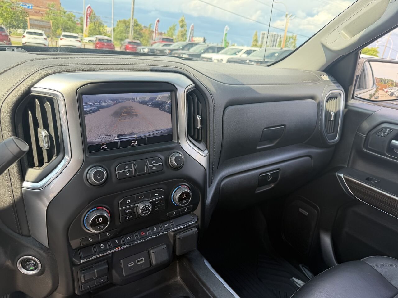 CHEVROLET SILVERADO 1500 RST RST cabine multiplace 4RM 157 po 2021 Noir Gatineau - photo #6