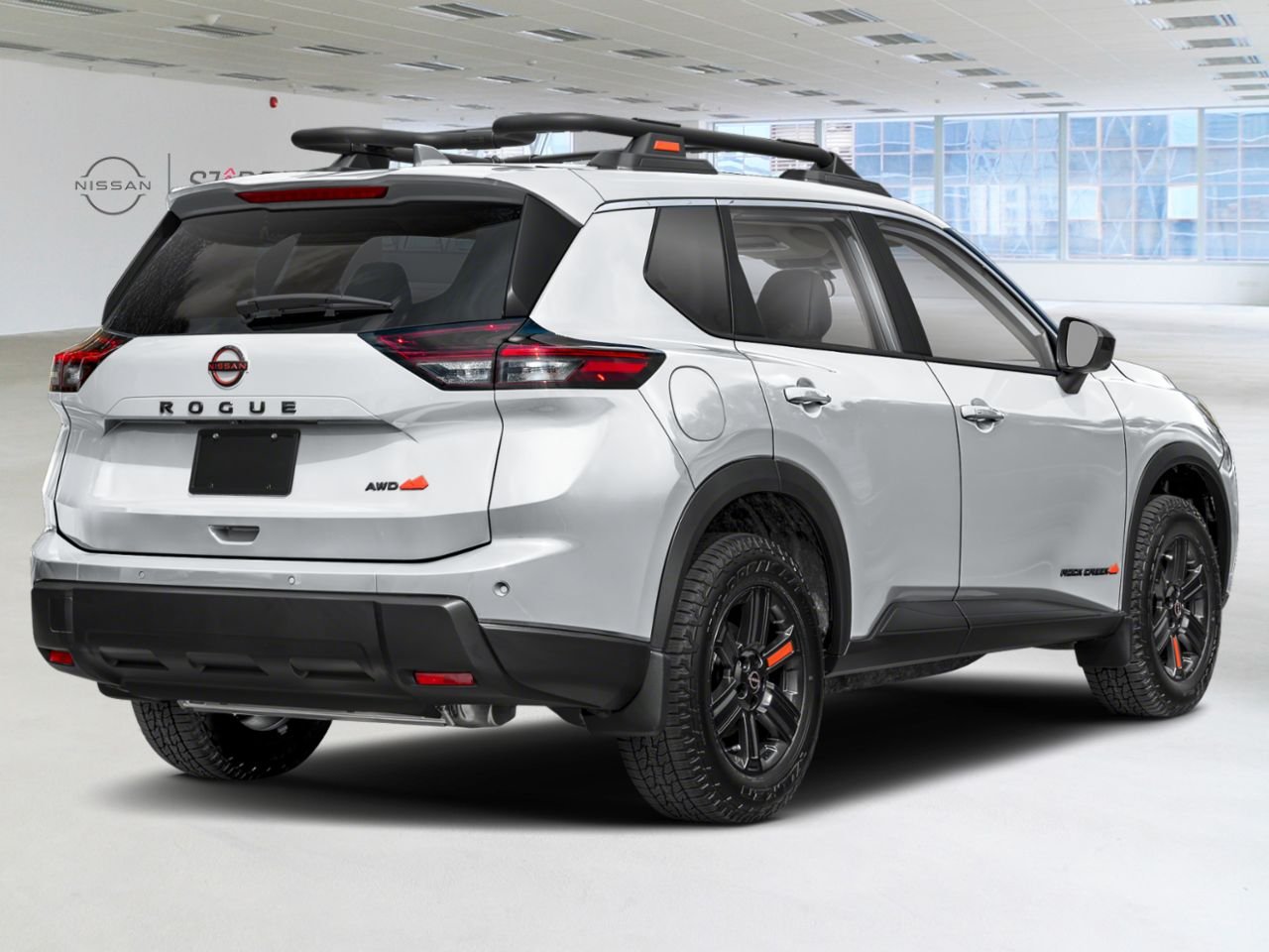 Nissan Rogue 2026 Blanc Everest nacré triple couche Saint-Basile-le-Grand - photo #1