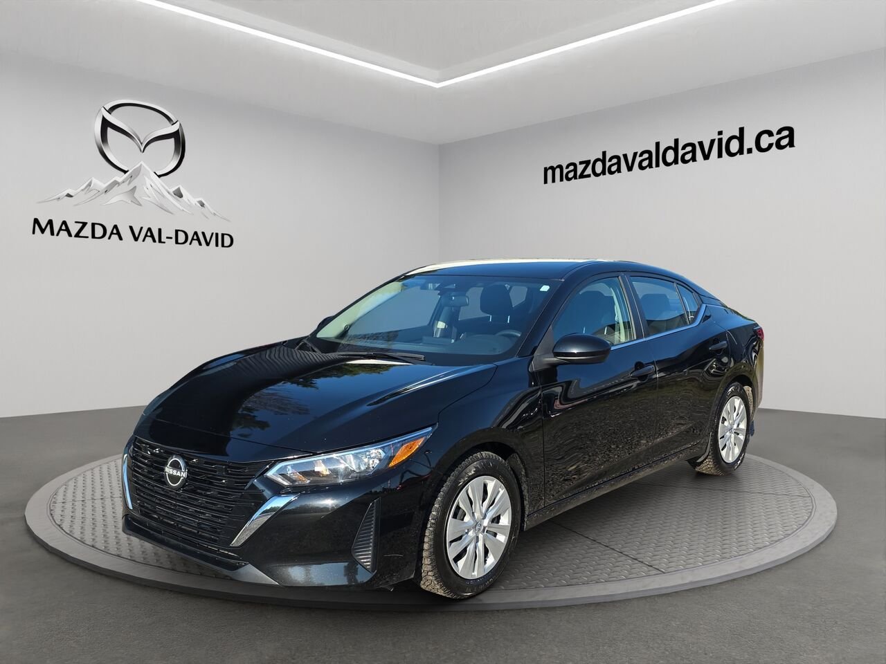 2024 Nissan Sentra S Plus CVT, caméra de recul, commande audio au volant, Apple Carplay Black Val-David - photo #0