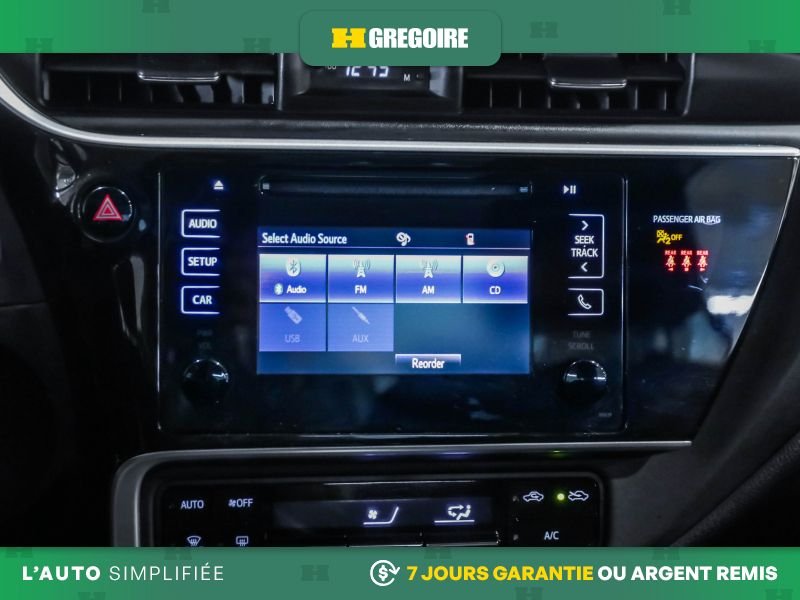 Toyota Corolla 2019 Blanc Saint-Eustache - photo #19