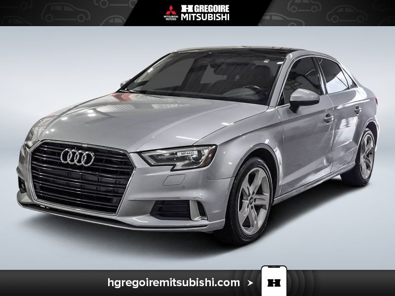 Audi A3 MP4422 | 2.0T Komfort * AWD* Cuir * Mags * Toit 2017 Argent Laval - photo #2