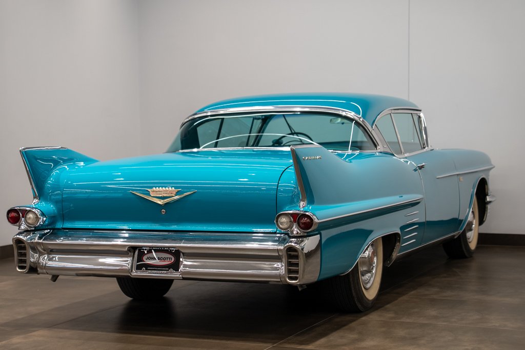 Cadillac Series 62 1958 Bleu Montréal - photo #4