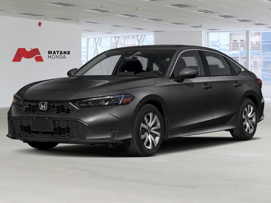 2026 Honda Civic Sedan 2026 Crystal Black Pearl