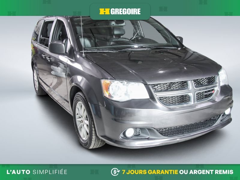 Dodge GR Caravan 820859 | Premium Plus AUTO A/C MAGS CUIR NAV CAM RECUL BLUE 2020 Gris Laval - photo #0