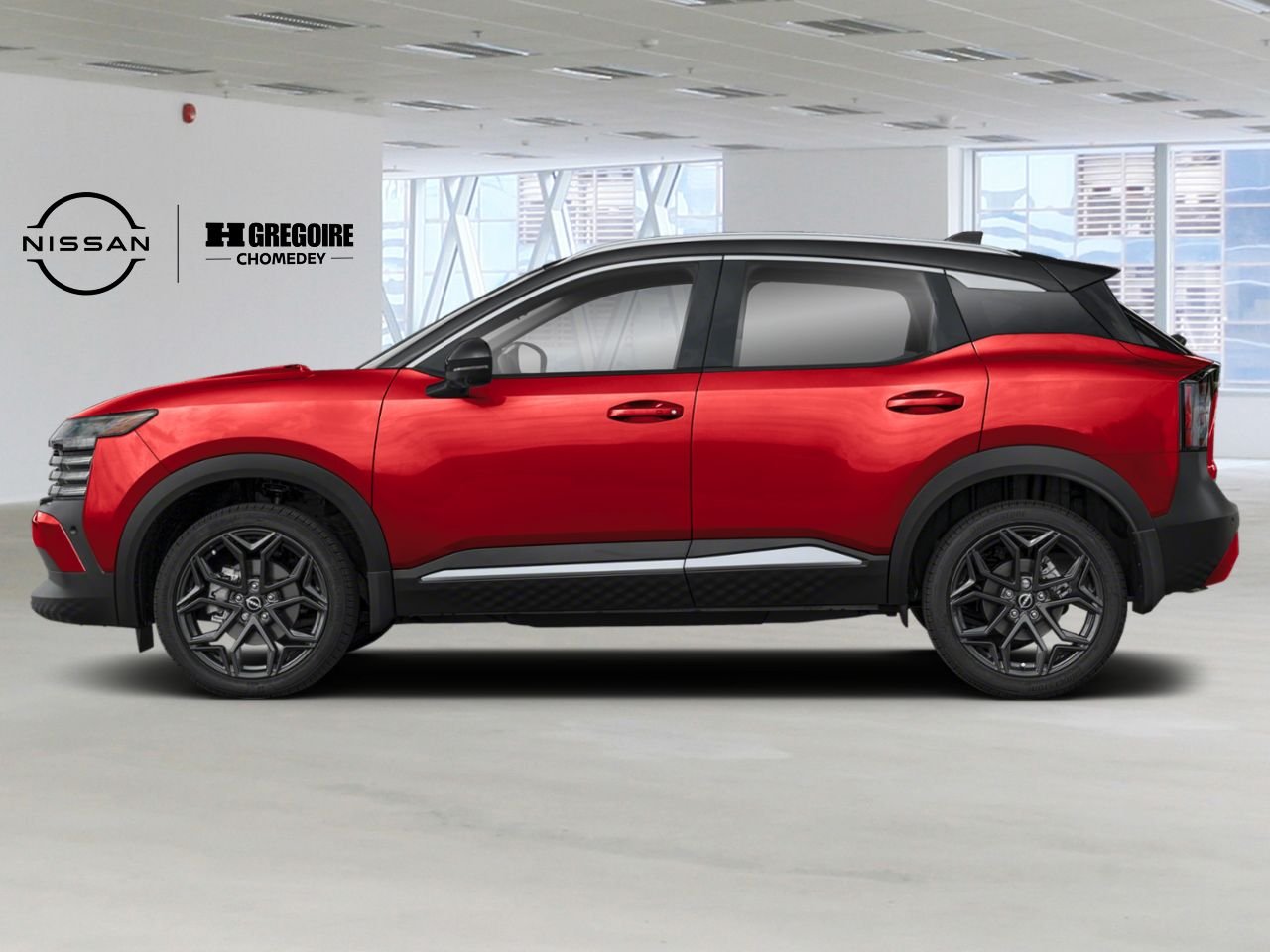 Nissan Kicks C6K791 | SR 2026 Teinte braise écarlate/Noir intense Laval - photo #1