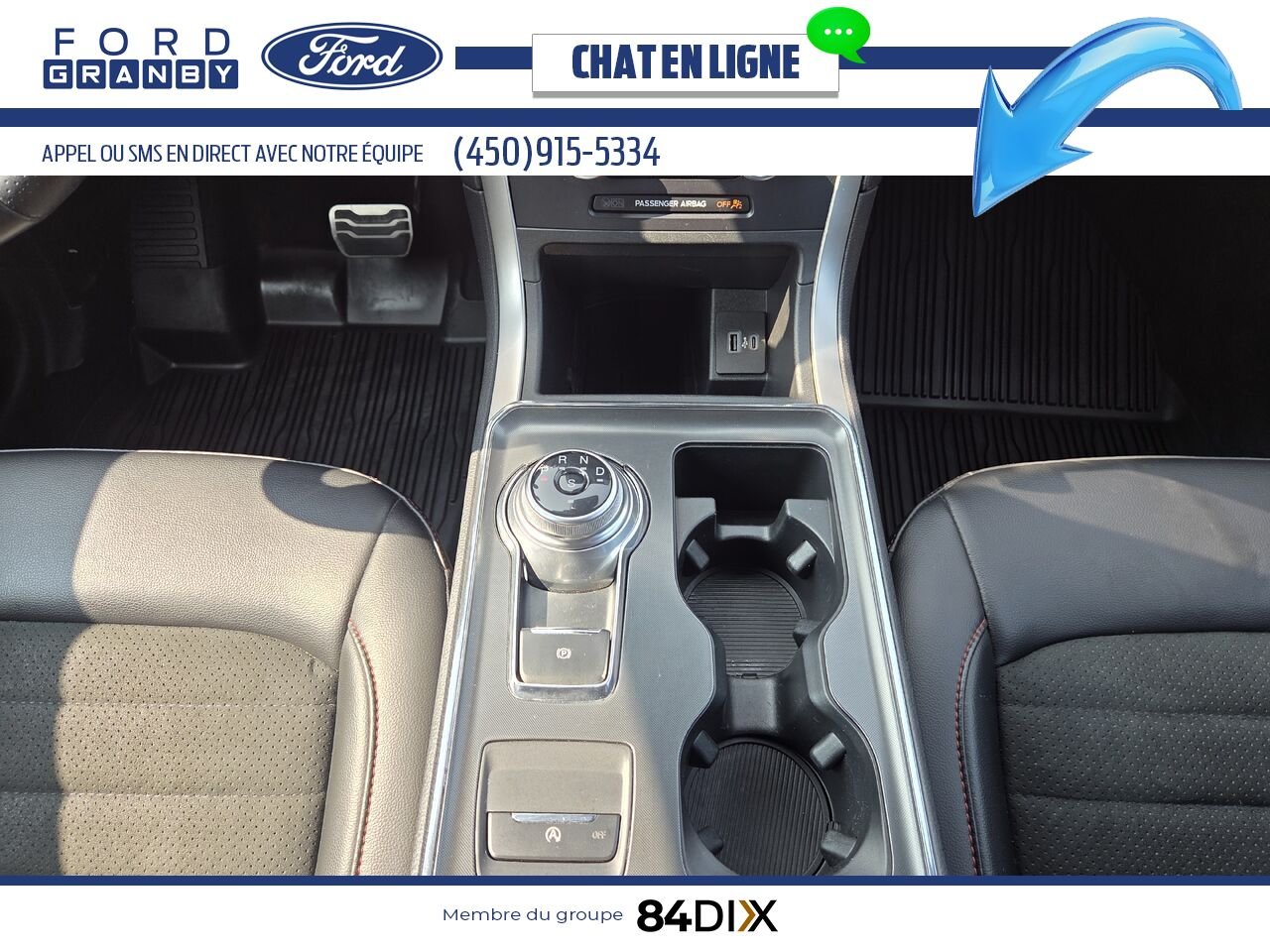 2024 Ford Edge White Granby - photo #15