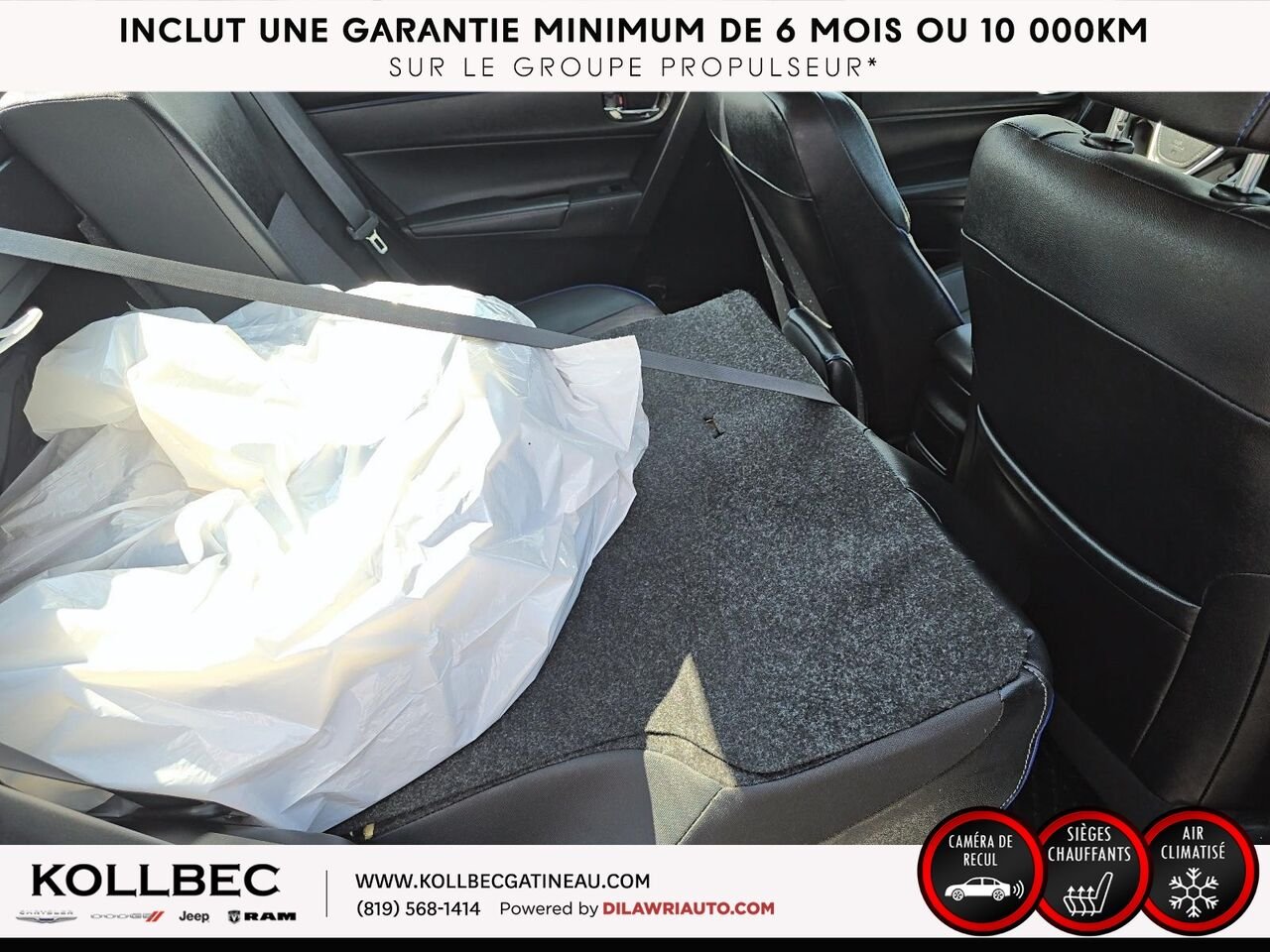 TOYOTA COROLLA SE 2018 Blanc Ottawa & Gatineau - photo #21