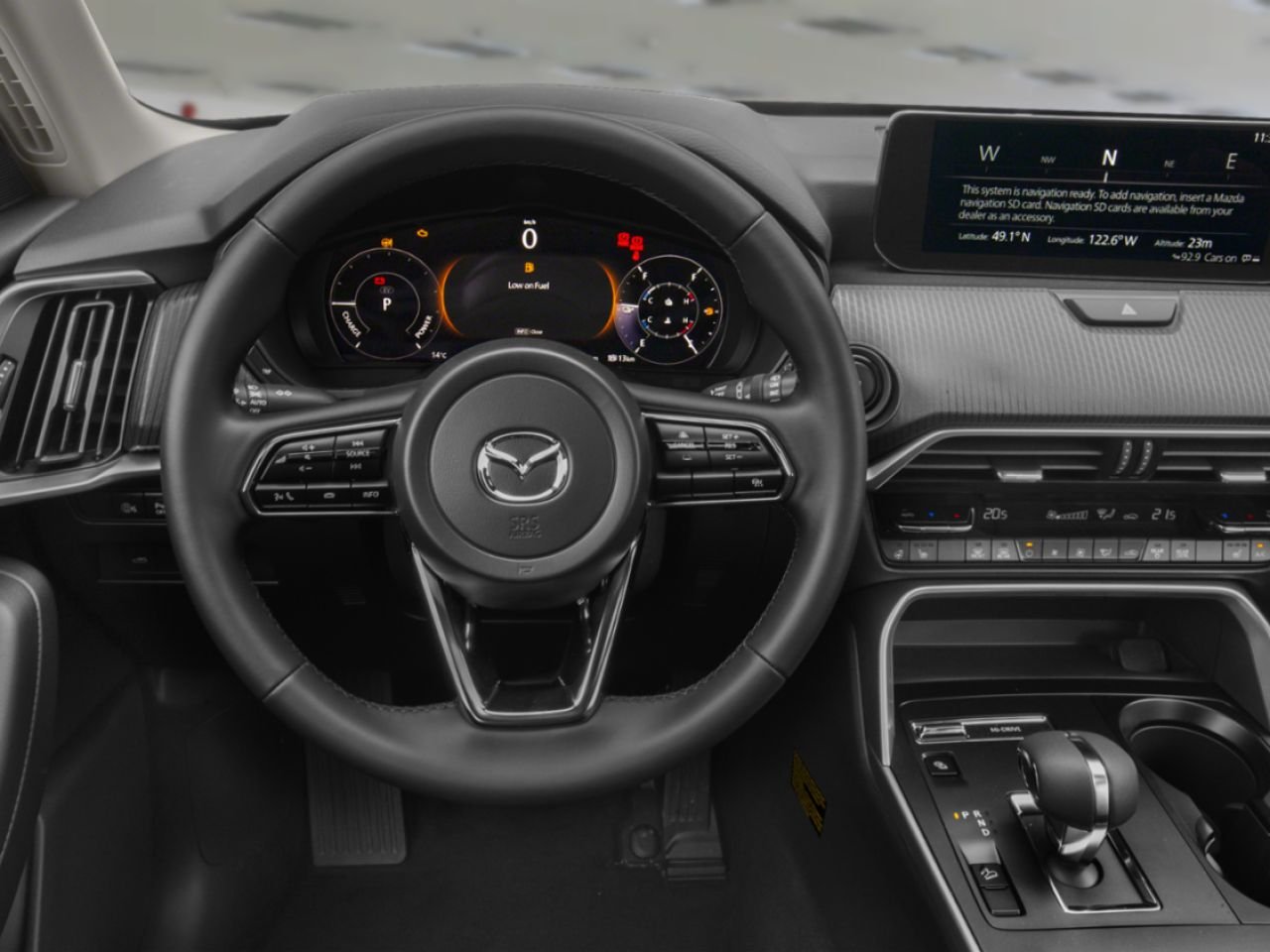 Mazda CX-70 hybride rechargeable GS-L SC TI 2026 Noir Laval - photo #3