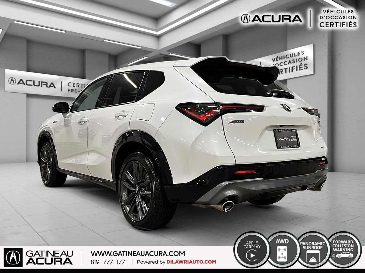 Acura ADX A-Spec AWD 2025 Blanc Gatineau - photo #19