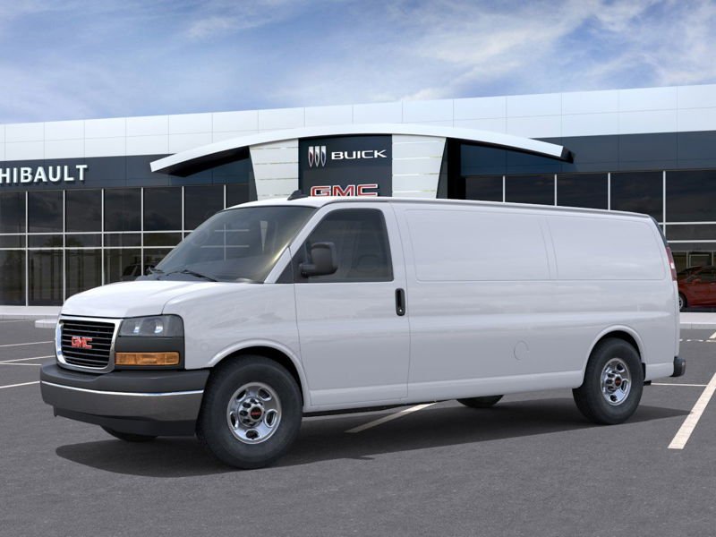 2025 GMC Savana Cargo Van Traction arrière 2500 155 po SUMMIT WHITE Sherbrooke - photo #1