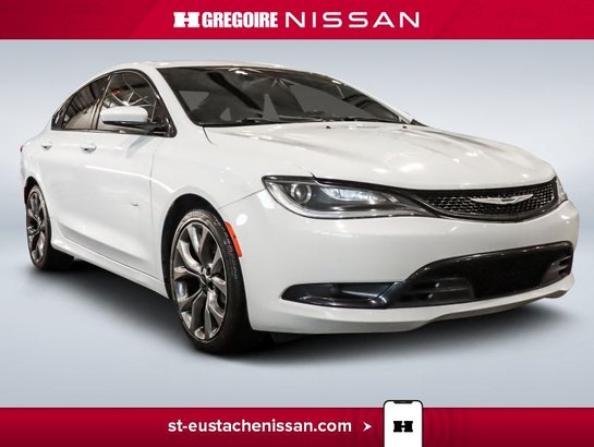 2015 Chrysler 200 2015 White