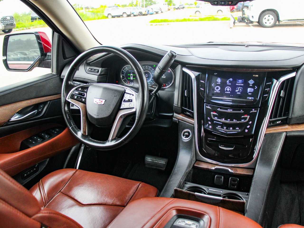 2016 Cadillac Escalade 4WD 4dr Premium Collection Red Passion Sherwood Park - photo #36