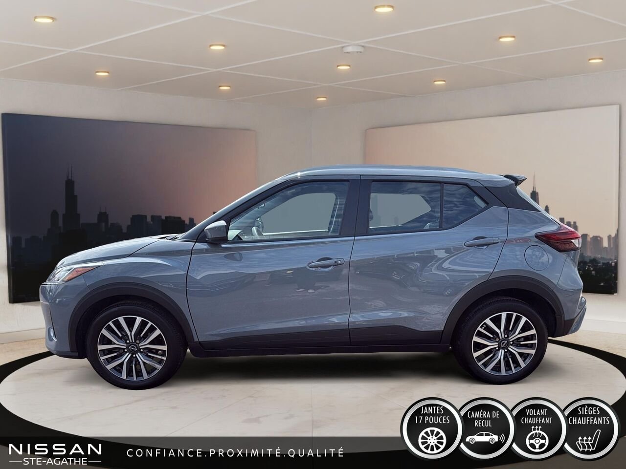 Nissan Kicks 2024 Gris Saint-Jérôme - photo #5