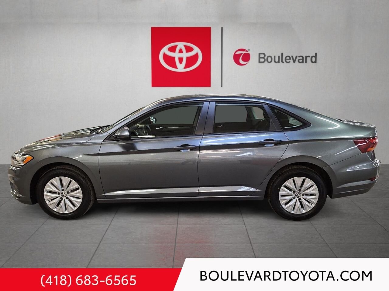 Volkswagen Jetta 99610B-3 | COMFORTLINE 2019 Gris Québec - photo #5