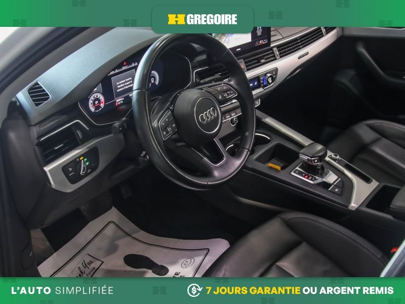 Audi A4 821431 | PROGRESSIVE AWD AUTO A/C CUIR TOIT NAV MAGS 2020 Blanc Laval - photo #22