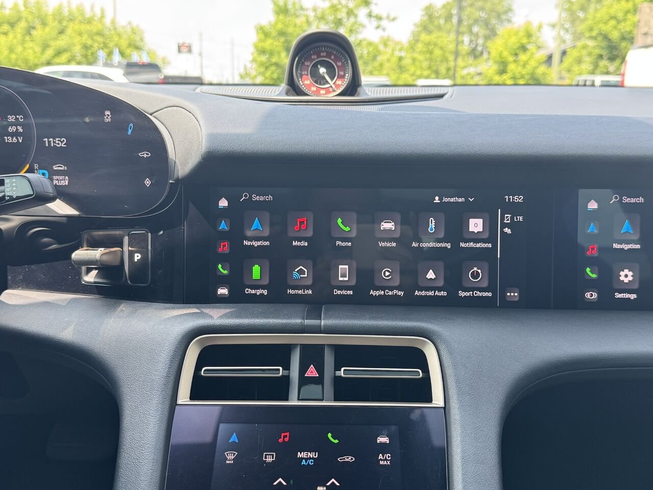 2020 Porsche Taycan 4S Blue Granby - photo #26