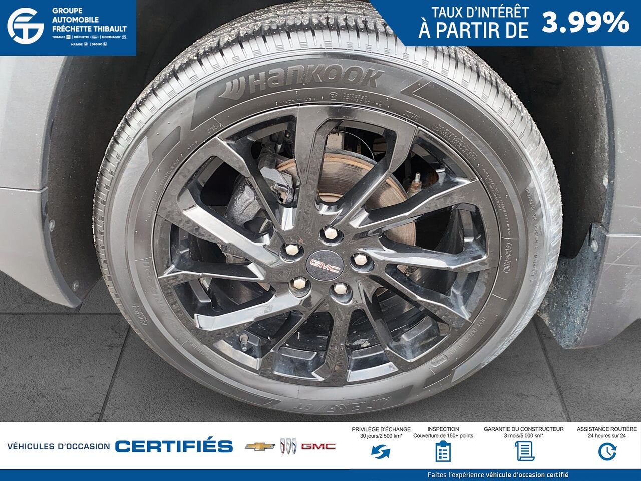 GMC TERRAIN SLE Traction intégrale, 4 portes SLE 2023 Gris Montmagny - photo #6