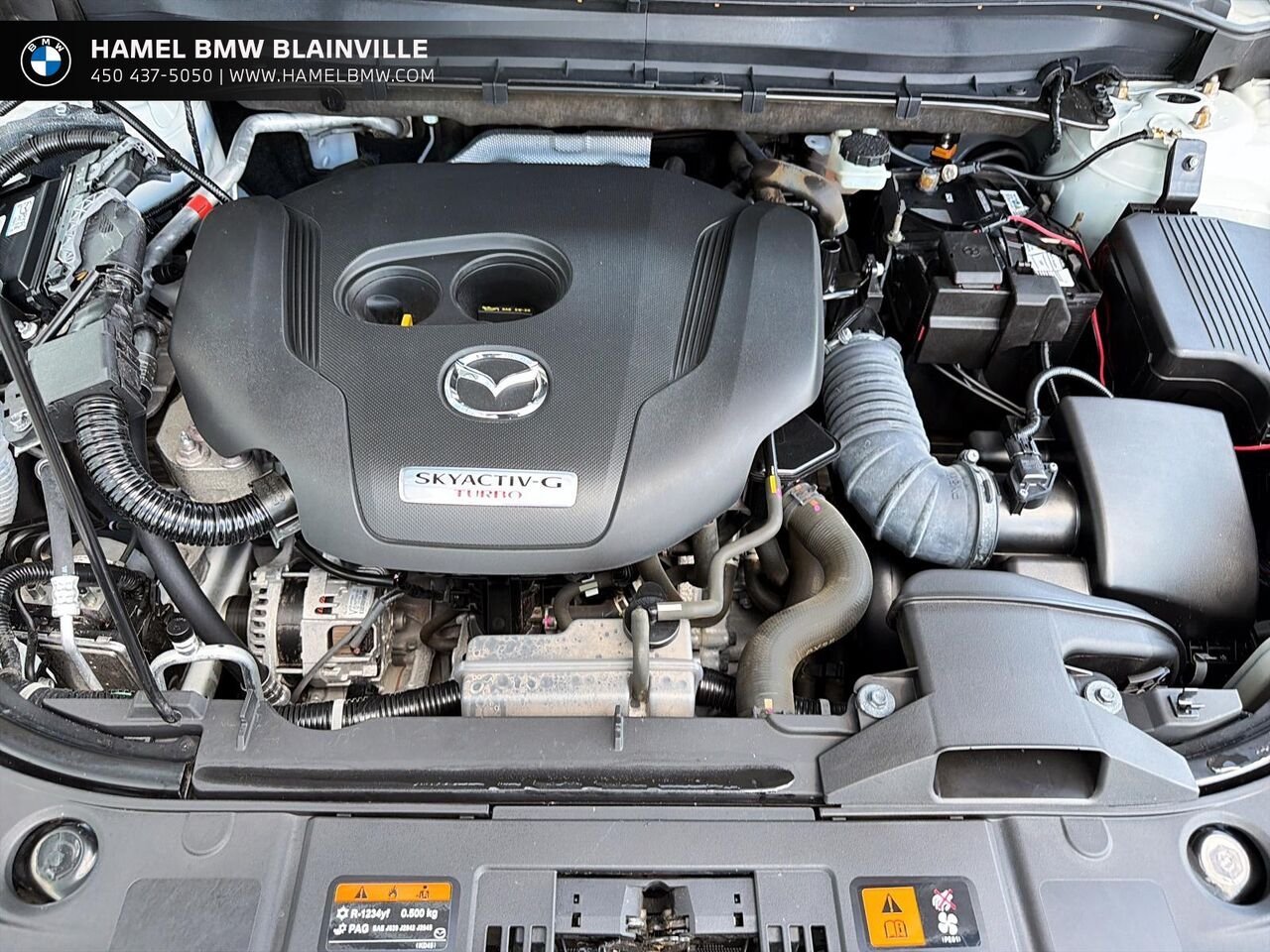 2023 Mazda CX-5 Signature TI White Blainville - photo #7