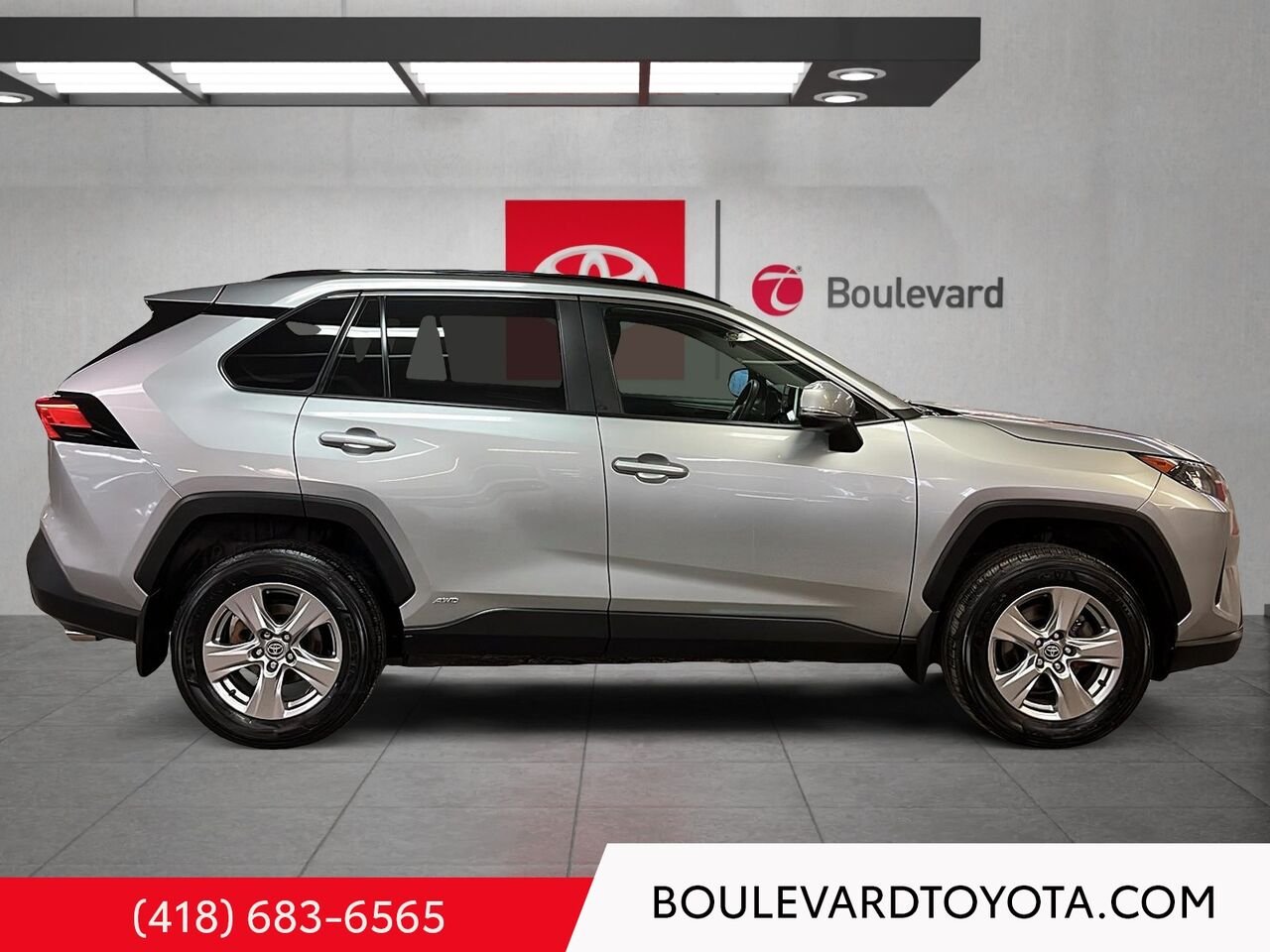 Toyota RAV4 99635A-107 | hybride LE TI 2023 Argent Québec - photo #2