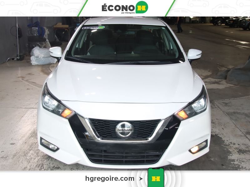 Nissan Versa 821484 | SV AUTO GR ÉLEC A/C BLUETOOTH CAMÉRA MAGS 2021 Blanc Laval - photo #1