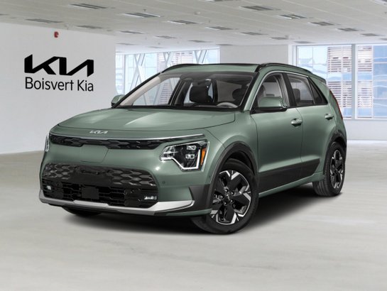 Kia Niro électrique 2026 2026 Vert paysage urbain
