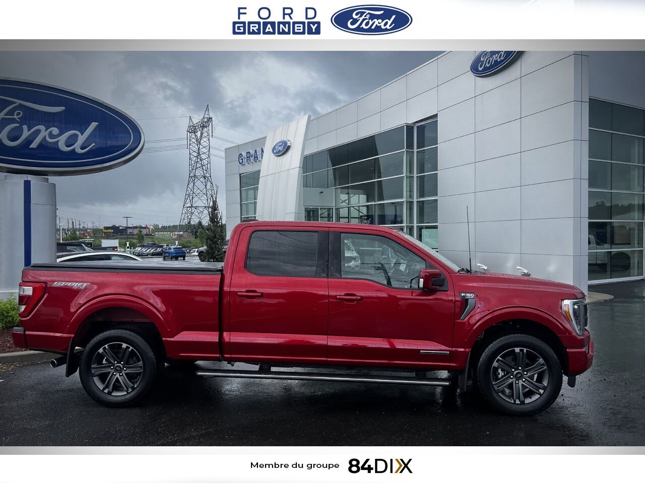 2023 Ford F-150 Red Granby - photo #3