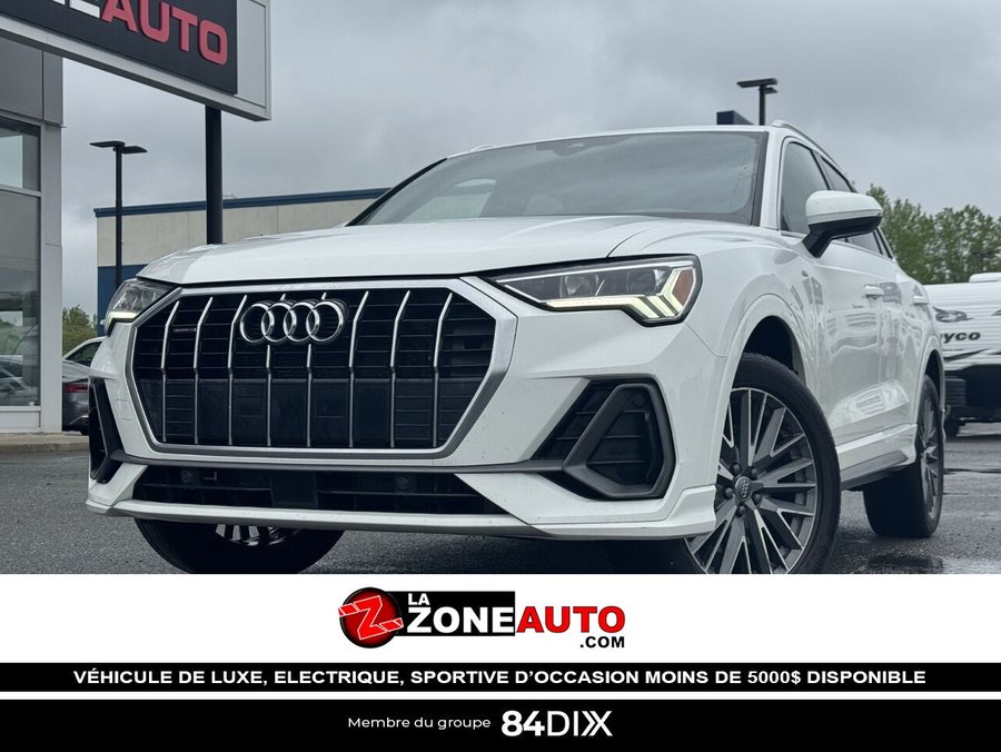 Audi Q3 Progressiv 2020 2020 Blanc
