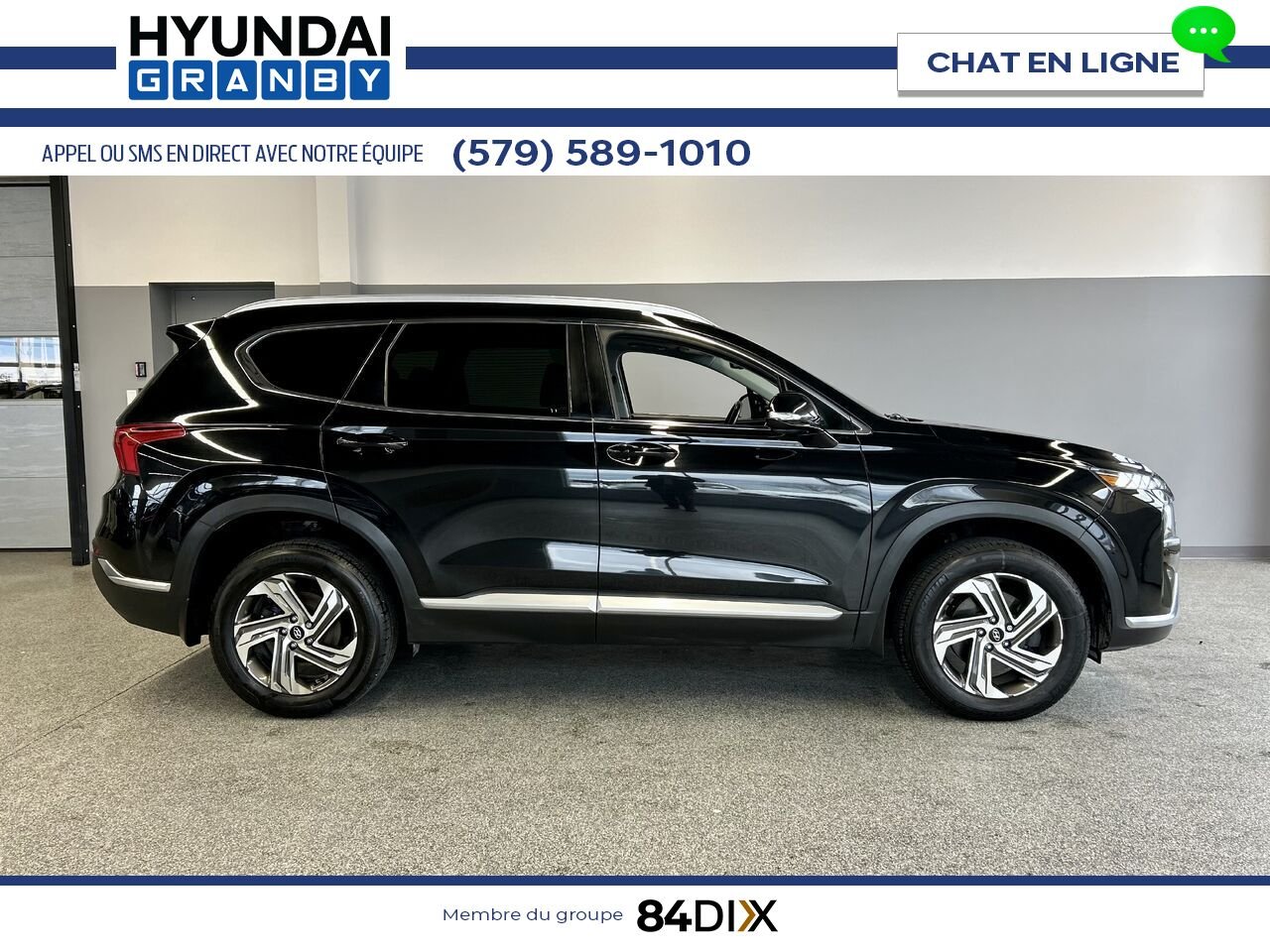 Hyundai Santa Fe 2022 Noir Granby - photo #7