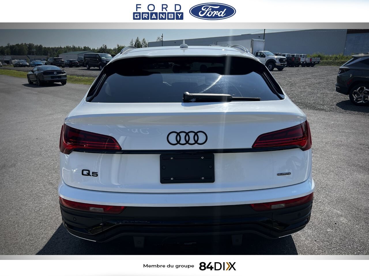 2022 Audi Q5 Sportback White Granby - photo #4