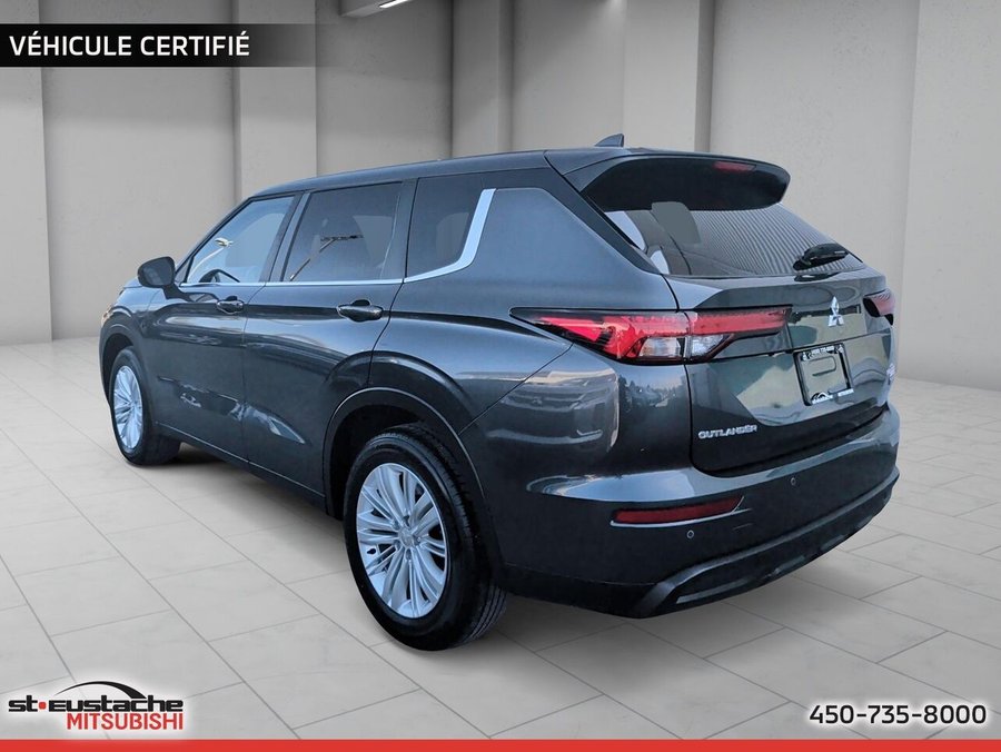 Mitsubishi Outlander ES S-AWC-BANC CHAUFFANT-CAMERA DE RECUL-CARPLAY/ANDROID AUTO 2024 Argent
