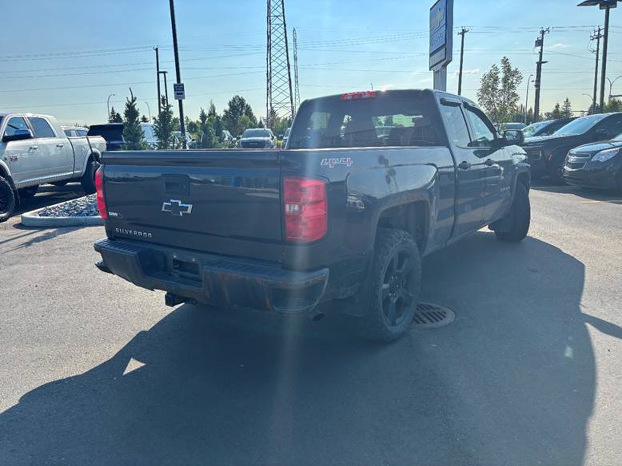 2016 Chevrolet Silverado 1500 4WD Double Cab 143.5 Work Truck Black Sherwood Park - photo #4