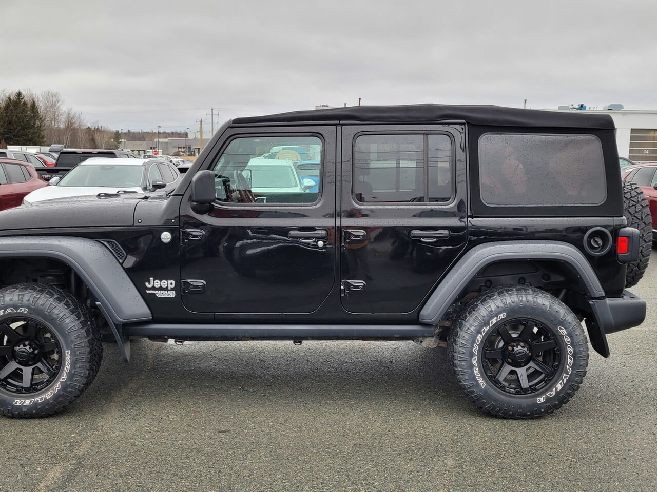 Jeep Wrangler Unlimited Sport 2018 Noir Rouyn-Noranda - photo #13
