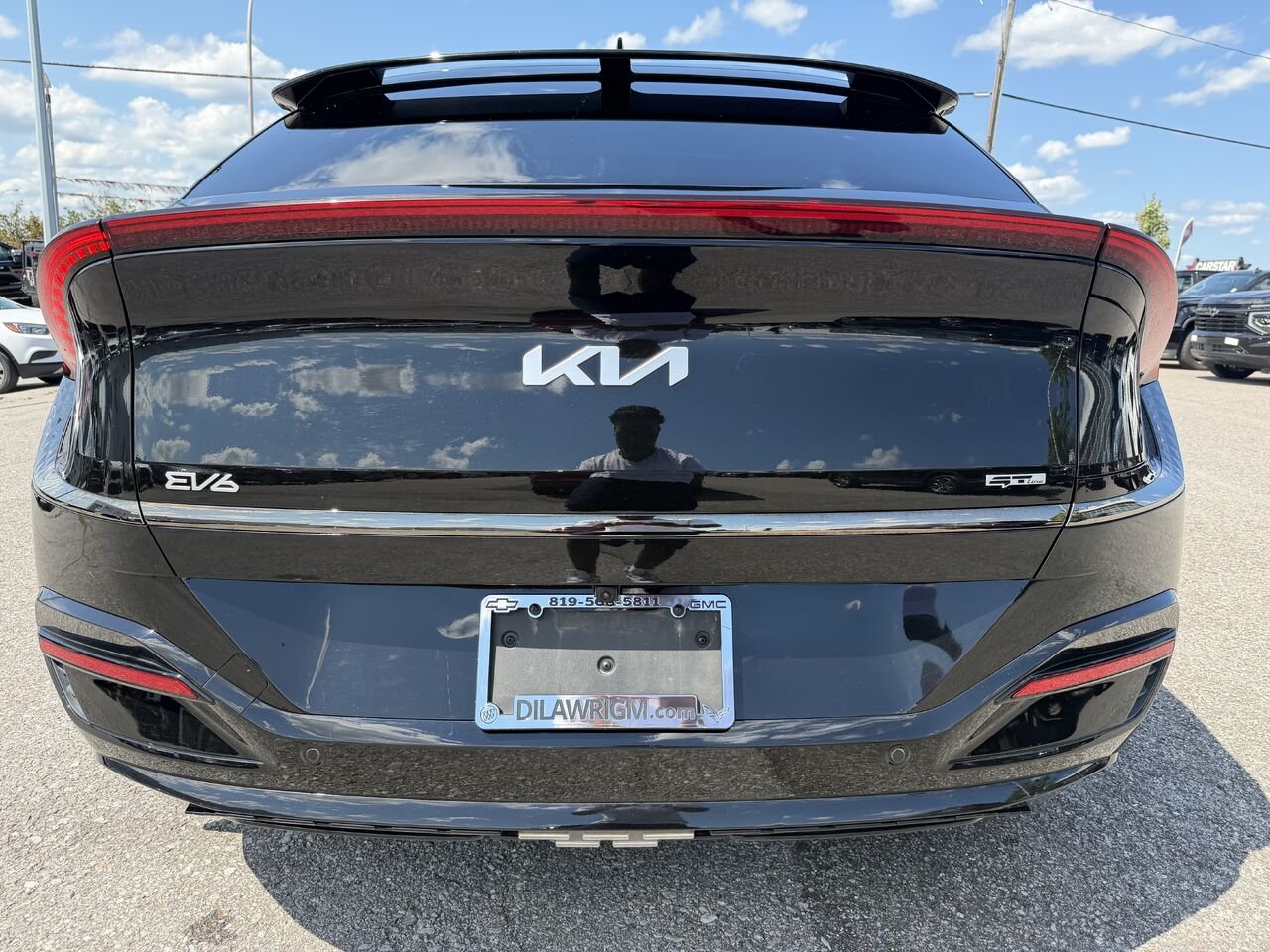 KIA EV6 GT LINE Land TI avec ensemble GT-Line 1 2024 Noir Gatineau - photo #19