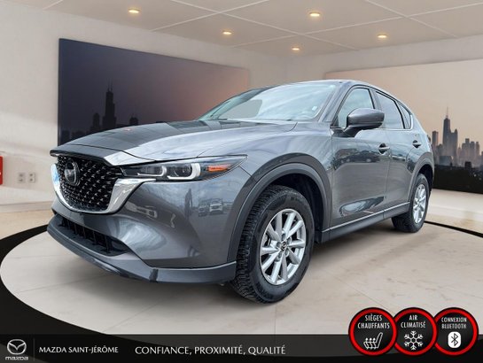 2025 Mazda CX-5 GS | CUIR | AWD | MAGS | Grey