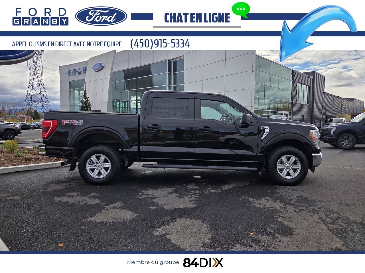 2022 Ford F-150 Black Granby - photo #7