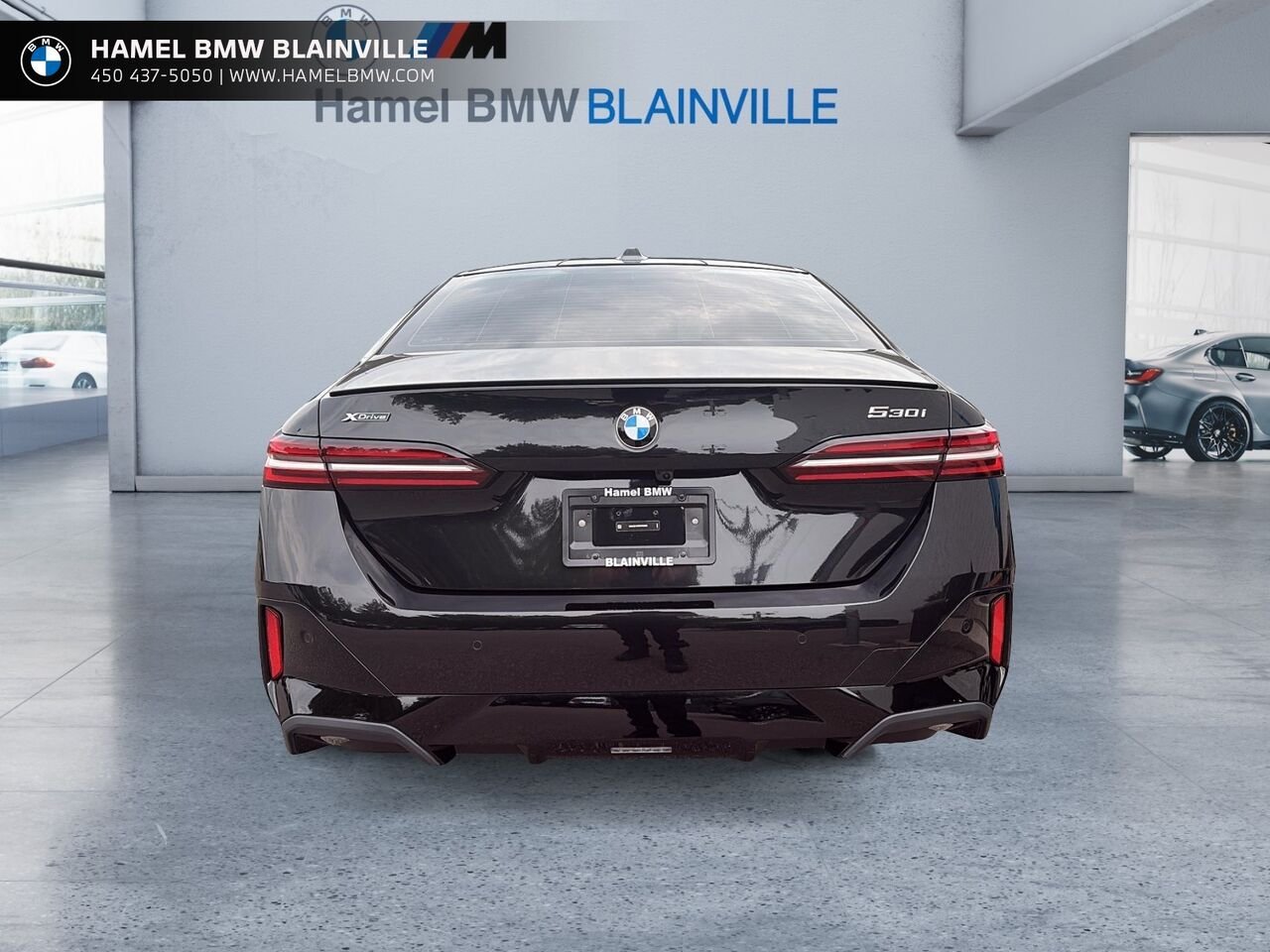 BMW Série 5 530i xDrive berline 2024 Noir Blainville - photo #2