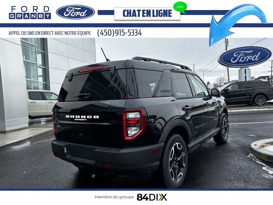 Ford BRONCO SPORT Outer Banks 4x4 2024 Noir