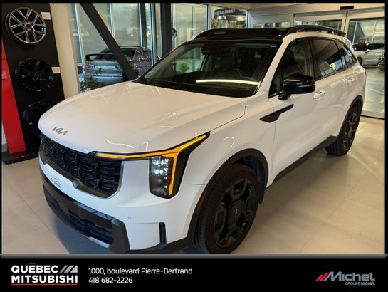 2024 Kia Sorento X-Line AWD, 7 passagers, Toit pano White