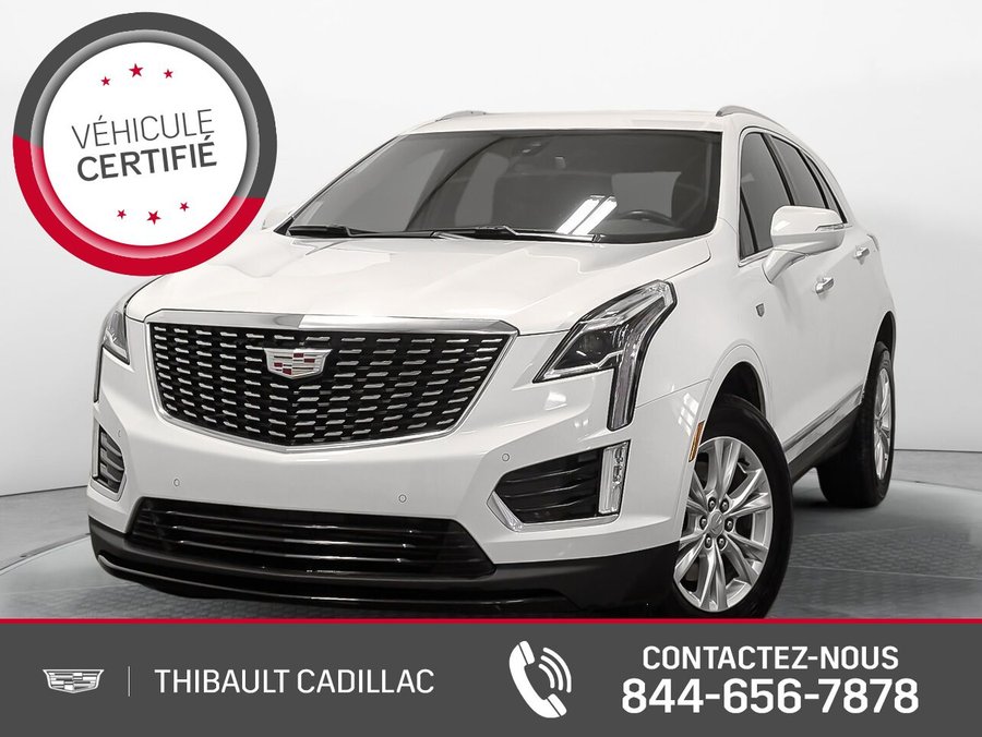 CADILLAC XT5 STANDARD Luxury Volant et Sièges Chauffant Bas Kilométrage 2024 Blanc