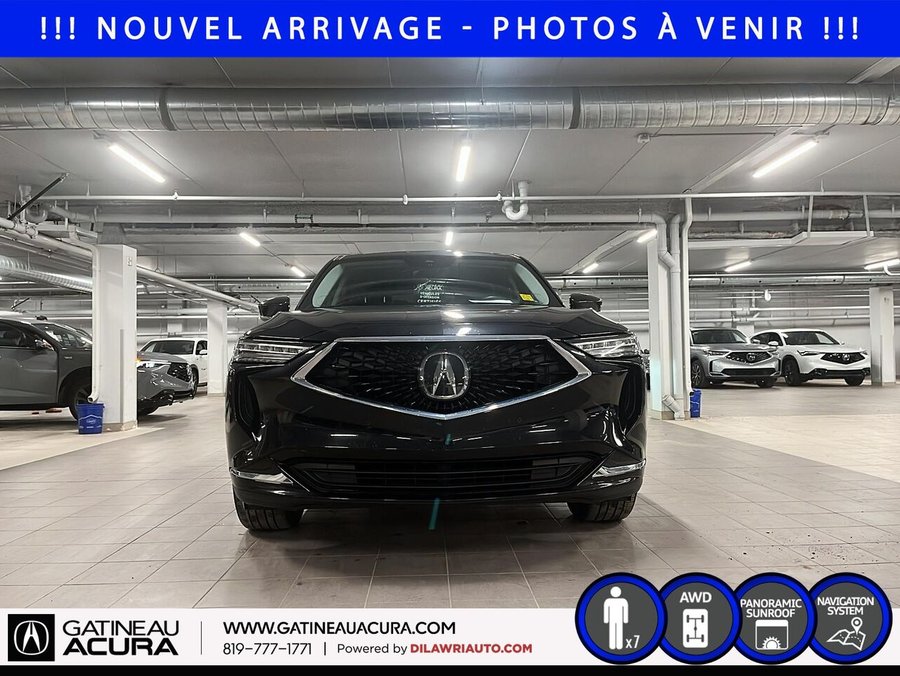 Acura MDX *** UN PROPRIO + CLEAN CARFAX *** 2024 Noir