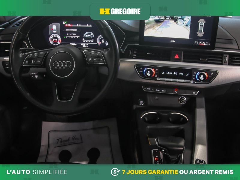 Audi A4 821431 | PROGRESSIVE AWD AUTO A/C CUIR TOIT NAV MAGS 2020 Blanc Laval - photo #27